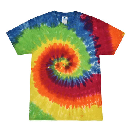 Youth Multi-Color Tie-Dyed T-Shirt - 1000Y