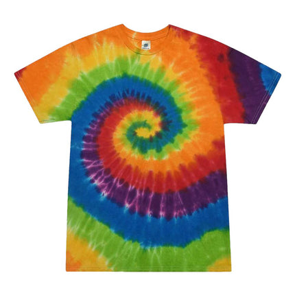Youth Multi-Color Tie-Dyed T-Shirt - 1000Y
