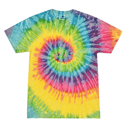 Youth Multi-Color Tie-Dyed T-Shirt - 1000Y
