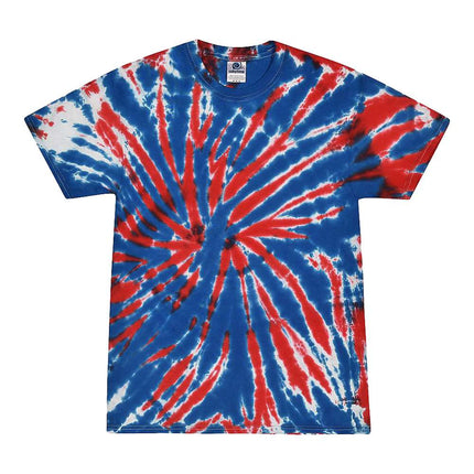 Youth Multi-Color Tie-Dyed T-Shirt - 1000Y
