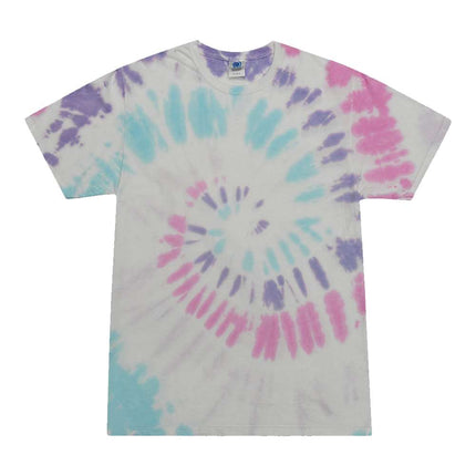 Unisex Multi-Color Tie-Dyed T-Shirt - 1000