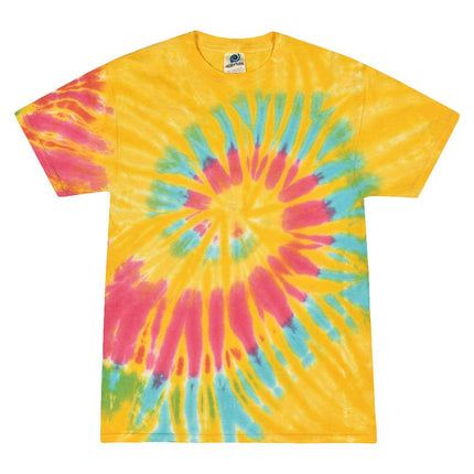 Unisex Multi-Color Tie-Dyed T-Shirt - 1000