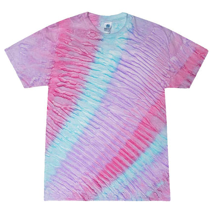 Unisex Multi-Color Tie-Dyed T-Shirt - 1000