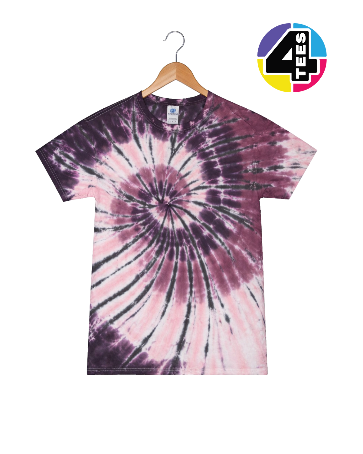 ColorTone Unisex Multi-Color Tie-Dyed T-Shirt