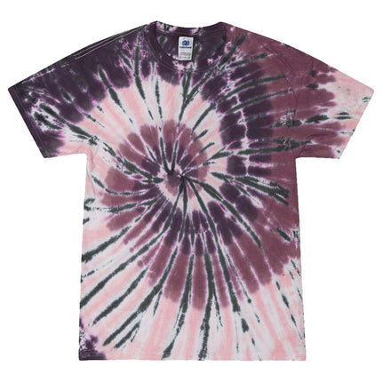 Unisex Multi-Color Tie-Dyed T-Shirt - 1000