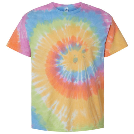 Unisex Multi-Color Tie-Dyed T-Shirt - 1000