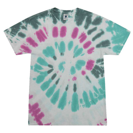 Unisex Multi-Color Tie-Dyed T-Shirt - 1000