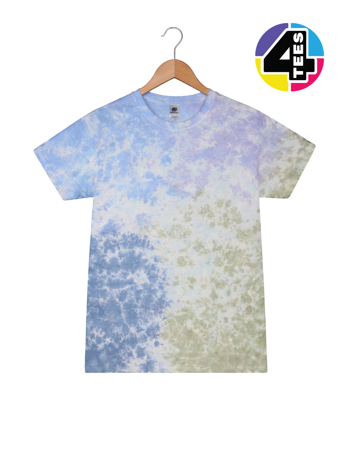 ColorTone Unisex Multi-Color Tie-Dyed T-Shirt