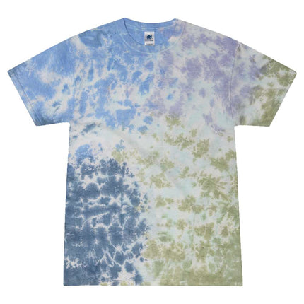 Unisex Multi-Color Tie-Dyed T-Shirt - 1000