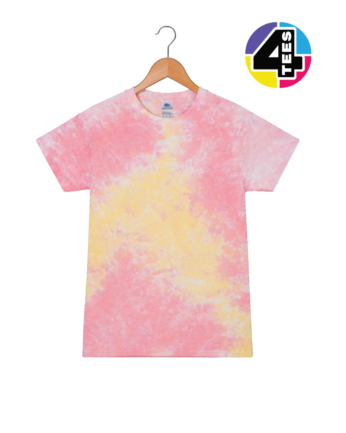 ColorTone Unisex Multi-Color Tie-Dyed T-Shirt