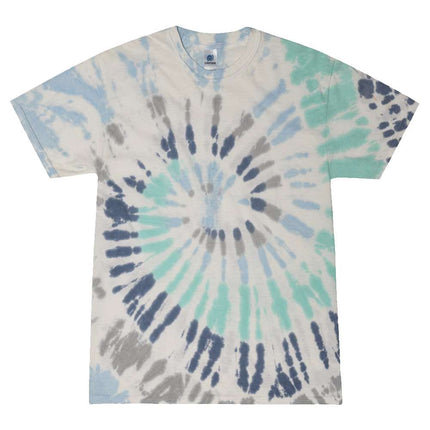 Unisex Multi-Color Tie-Dyed T-Shirt - 1000
