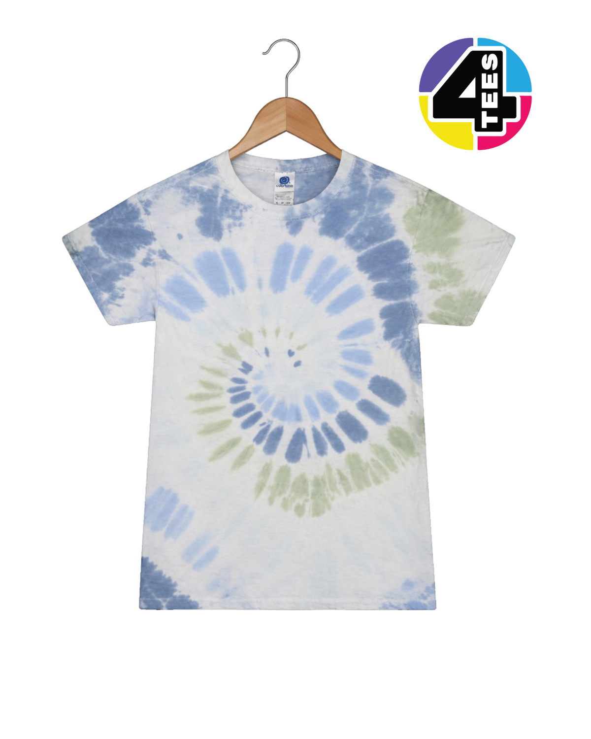 ColorTone Unisex Multi-Color Tie-Dyed T-Shirt