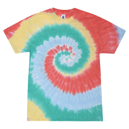 Unisex Multi-Color Tie-Dyed T-Shirt - 1000
