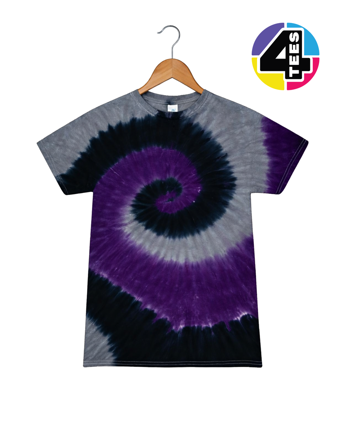 ColorTone Unisex Multi-Color Tie-Dyed T-Shirt