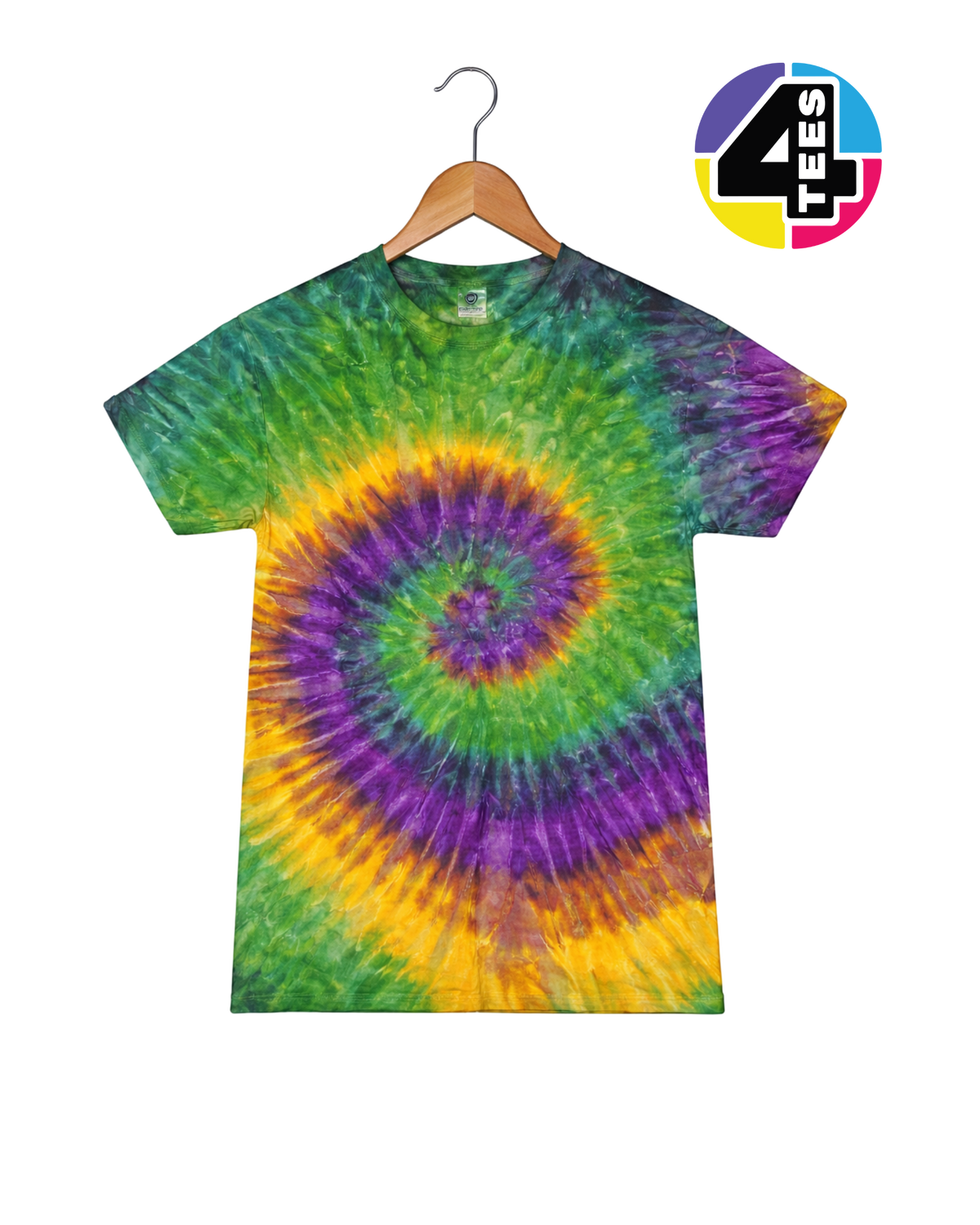 ColorTone Unisex Multi-Color Tie-Dyed T-Shirt