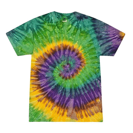 Unisex Multi-Color Tie-Dyed T-Shirt - 1000
