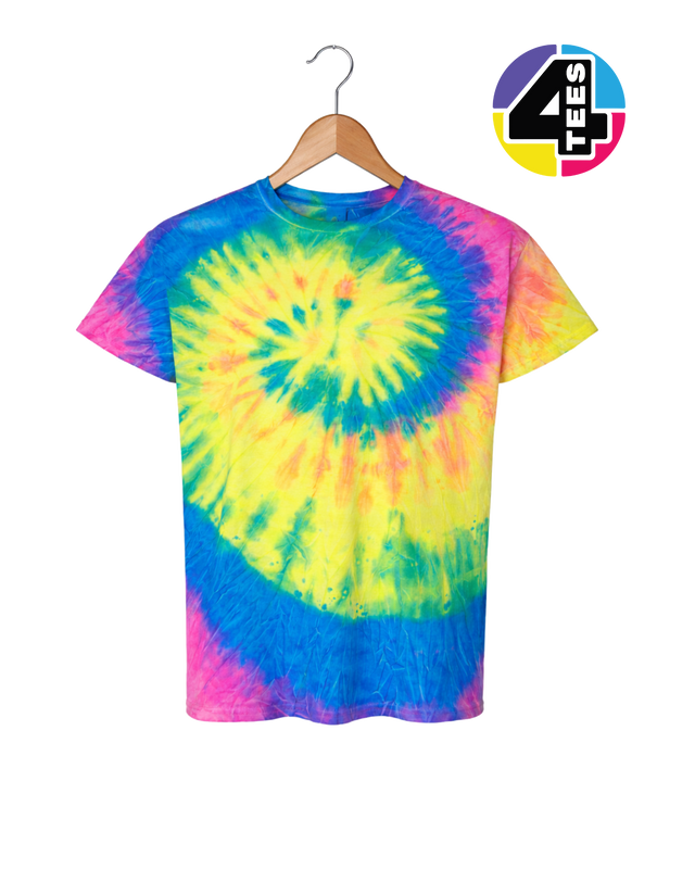 ColorTone Unisex Multi-Color Tie-Dyed T-Shirt