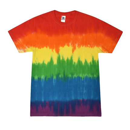 Unisex Multi-Color Tie-Dyed T-Shirt - 1000