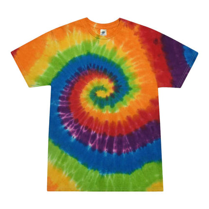 Unisex Multi-Color Tie-Dyed T-Shirt - 1000