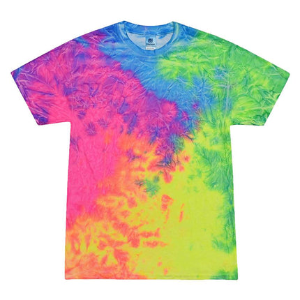 Unisex Multi-Color Tie-Dyed T-Shirt - 1000