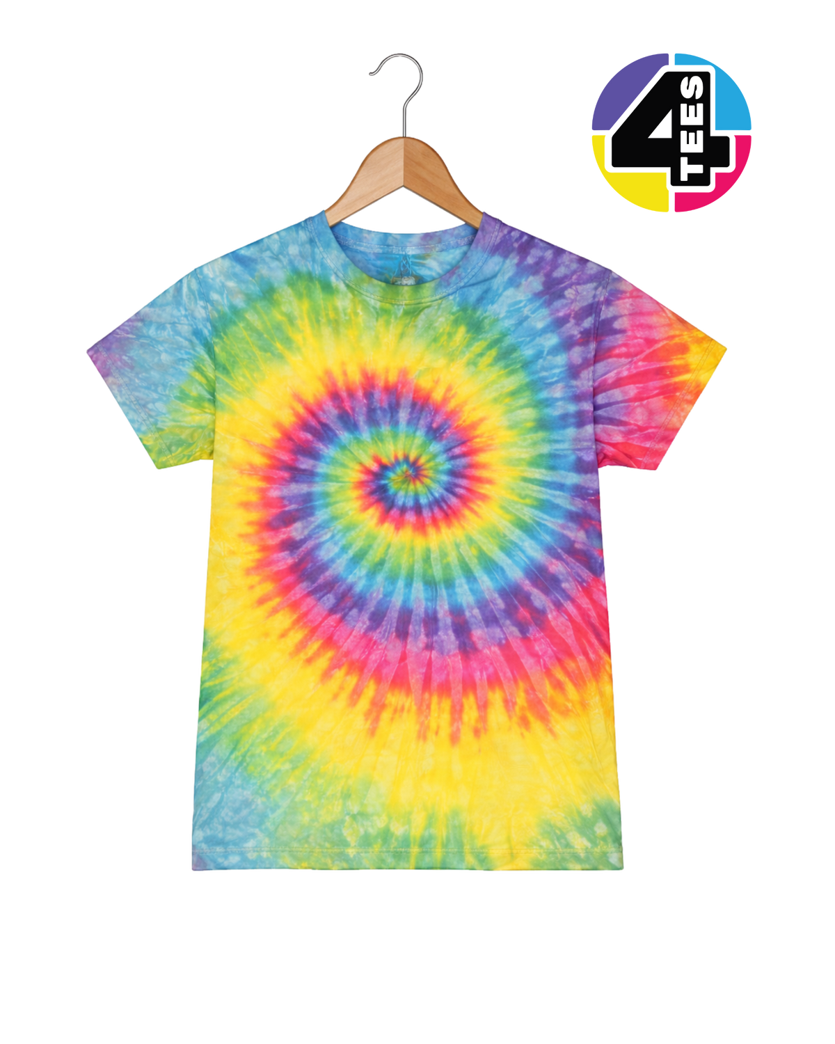 ColorTone Unisex Multi-Color Tie-Dyed T-Shirt