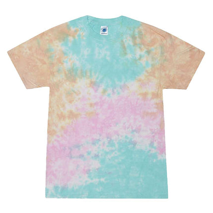 Unisex Multi-Color Tie-Dyed T-Shirt - 1000