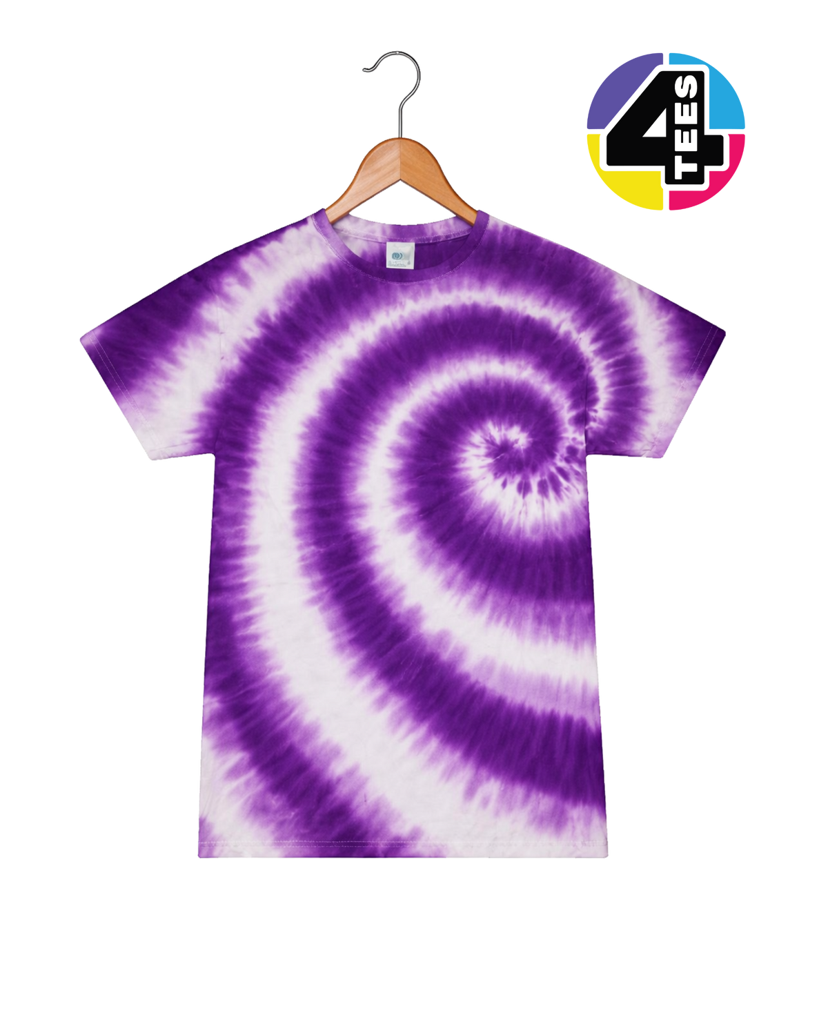 ColorTone Unisex Multi-Color Tie-Dyed T-Shirt