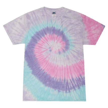 Unisex Multi-Color Tie-Dyed T-Shirt - 1000