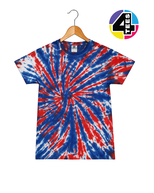 ColorTone Unisex Multi-Color Tie-Dyed T-Shirt