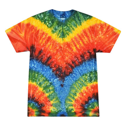 Unisex Multi-Color Tie-Dyed T-Shirt - 1000