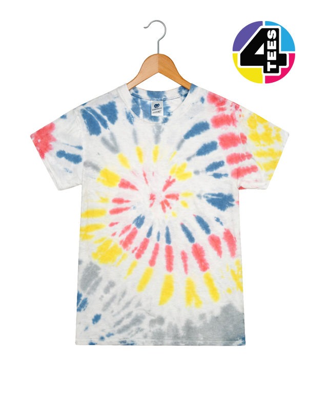 ColorTone Unisex Multi-Color Tie-Dyed T-Shirt