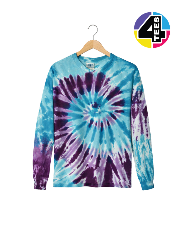 ColorTone Youth Tie-Dyed Long Sleeve T-Shirt