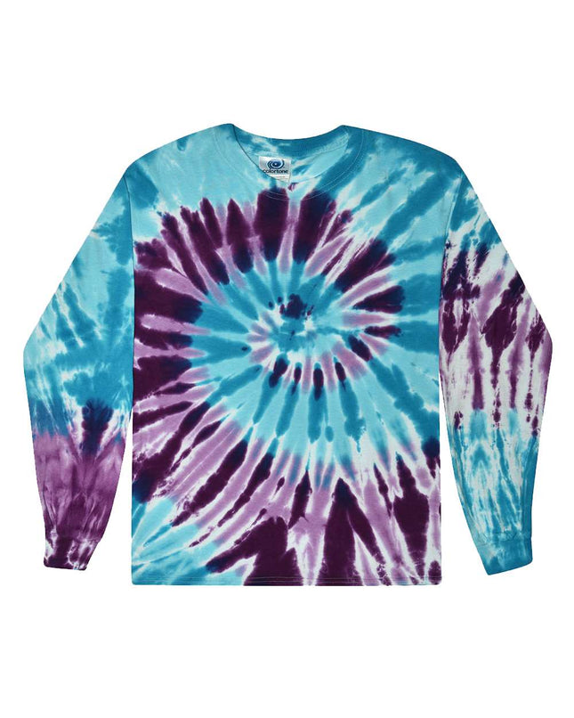 Unisex Tie-Dyed Long Sleeve T-Shirt - 2000