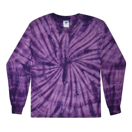 Unisex Tie-Dyed Long Sleeve T-Shirt - 2000