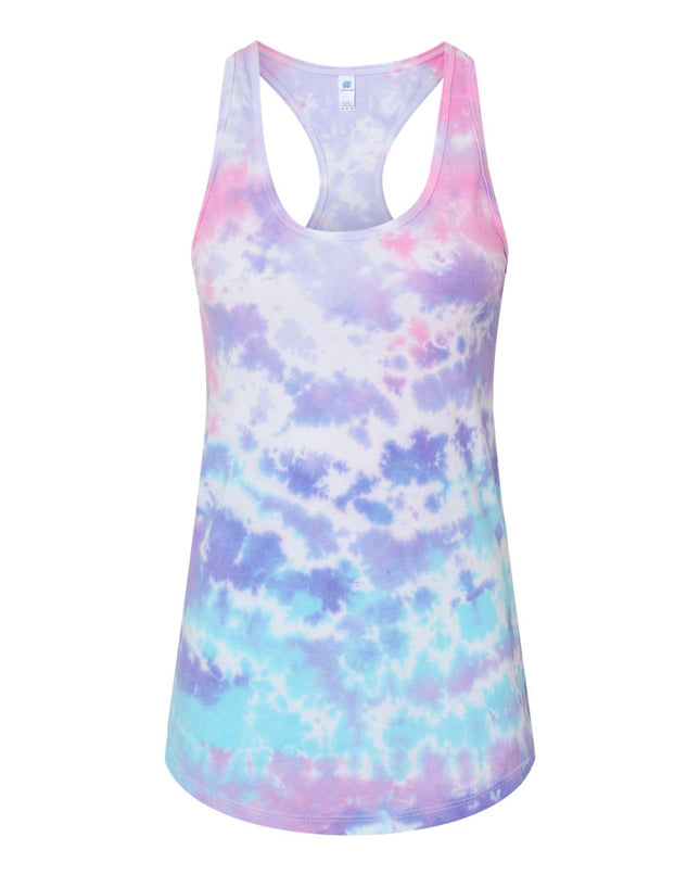 Women's Tie-Dyed Racerback Tank Top - 3400