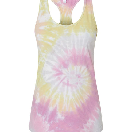 Women's Tie-Dyed Racerback Tank Top - 3400