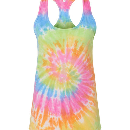 Women's Tie-Dyed Racerback Tank Top - 3400
