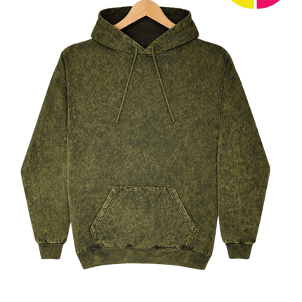 ColorTone Unisex Mineral Wash Hooded Sweatshirt