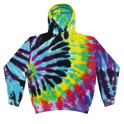 Unisex Tie-Dyed Hooded Sweatshirt - 8777