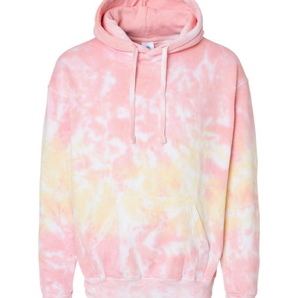 Unisex Tie-Dyed Hooded Sweatshirt - 8777