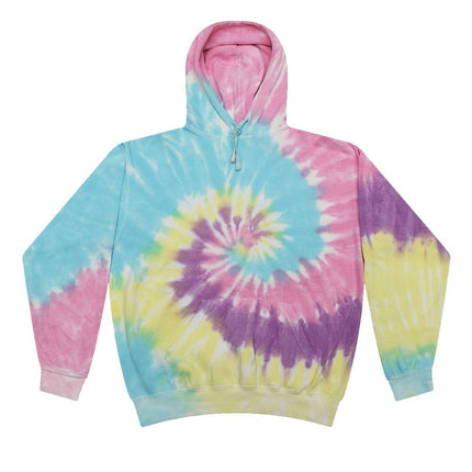 Unisex Tie-Dyed Hooded Sweatshirt - 8777