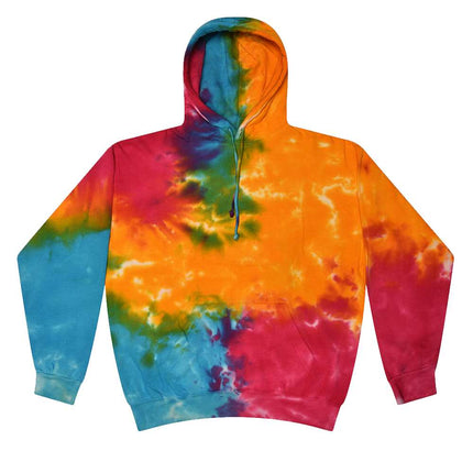 Unisex Tie-Dyed Hooded Sweatshirt - 8777