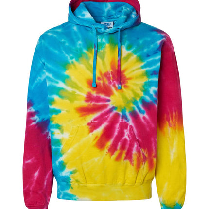 Unisex Tie-Dyed Hooded Sweatshirt - 8777