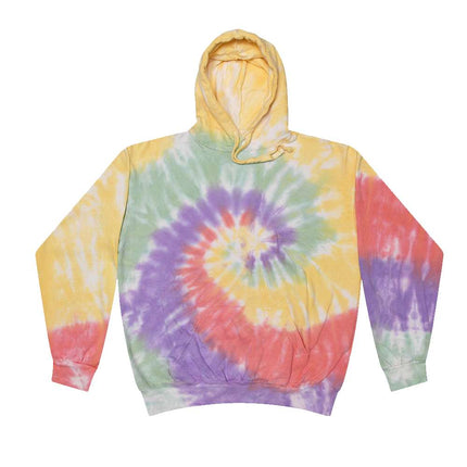 Unisex Tie-Dyed Hooded Sweatshirt - 8777
