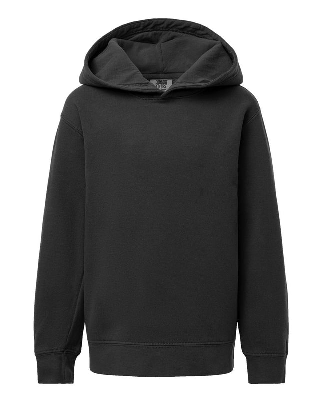 Youth Garment-Dyed Lightweight Fleece Hooded Sweatshirt - 1467Y