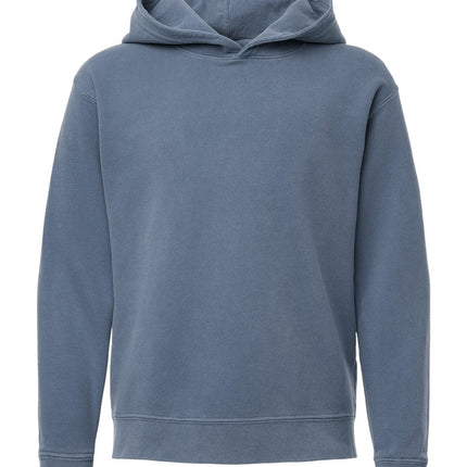 Youth Garment-Dyed Lightweight Fleece Hooded Sweatshirt - 1467Y