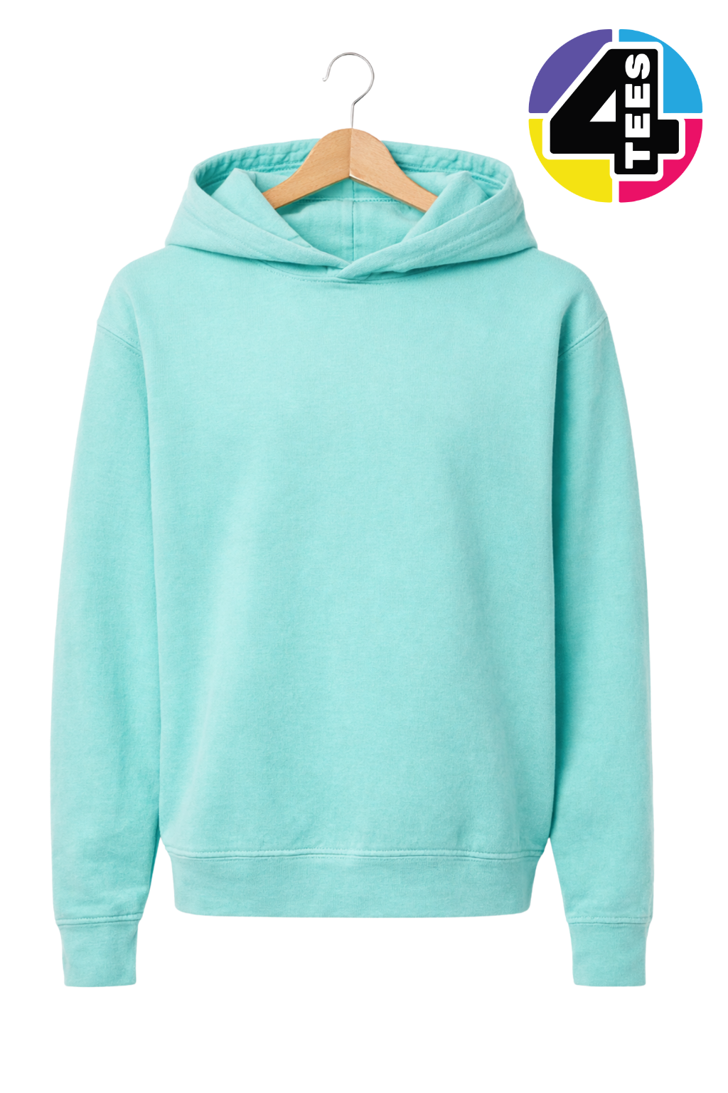 Comfort Colors Youth Garment-Dyed Lightweight Fleece Hooded Sweatshirt