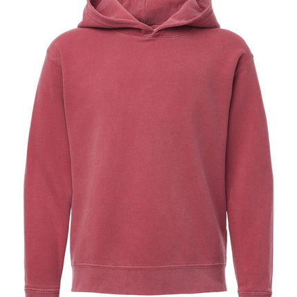 Youth Garment-Dyed Lightweight Fleece Hooded Sweatshirt - 1467Y