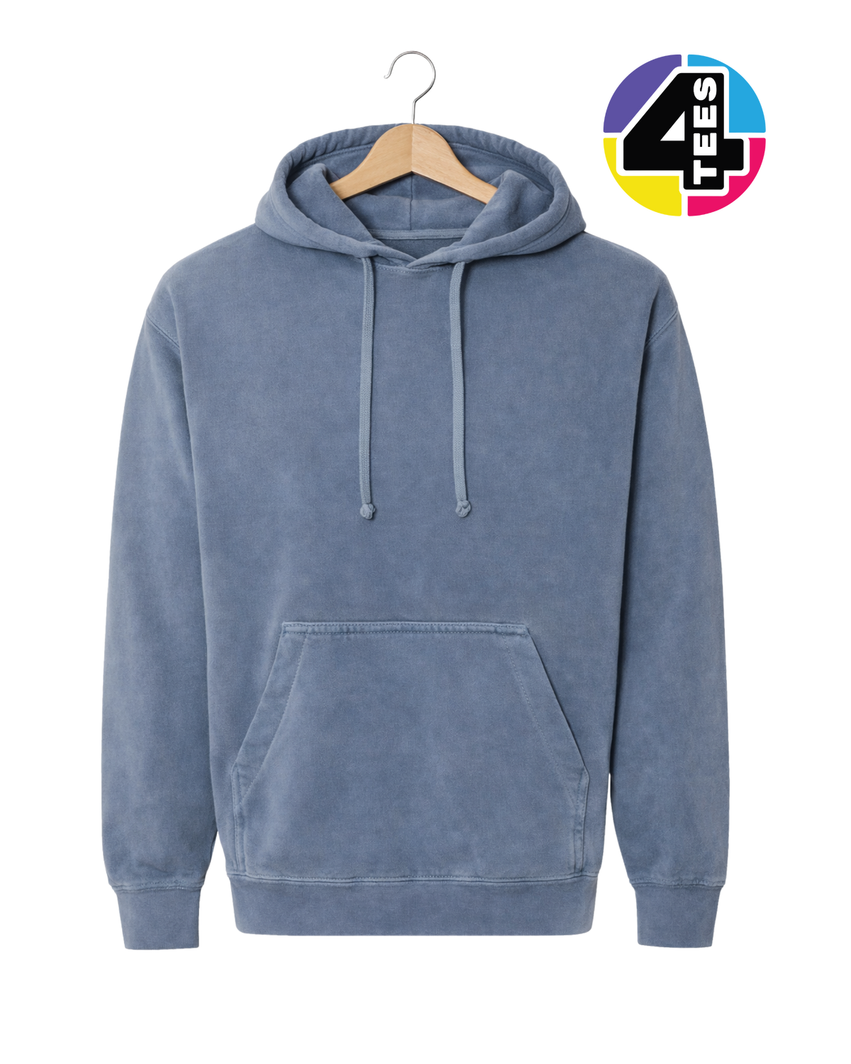 Comfort Colors Unisex Garment-Dyed Hooded Sweatshirt