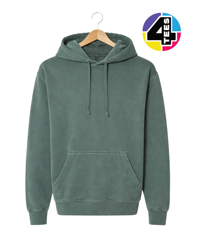 Comfort Colors Unisex Garment-Dyed Hooded Sweatshirt